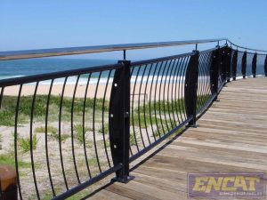 Beach boardwalk viewing platforms foreshore development c