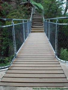Pedestrian walking bridges honeymoon bridge npws 5
