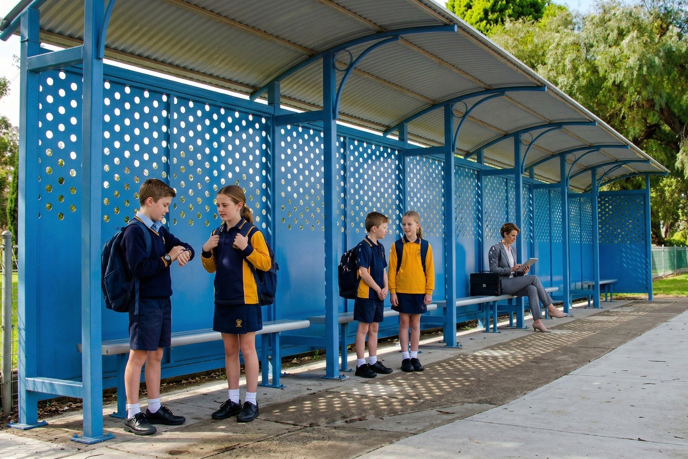 How to buy a bus shelter in Australia: a buyer's guide for councils, schools and contractors Sirius modular bus shelter
