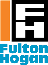 Cantilevered walkway service platform boardwalk Fulton Hogan Logo